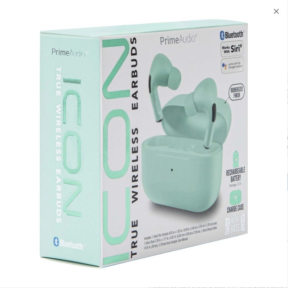 Bluetooth Wireless Earbuds with Charging Case Teal - Picture 2 of 7